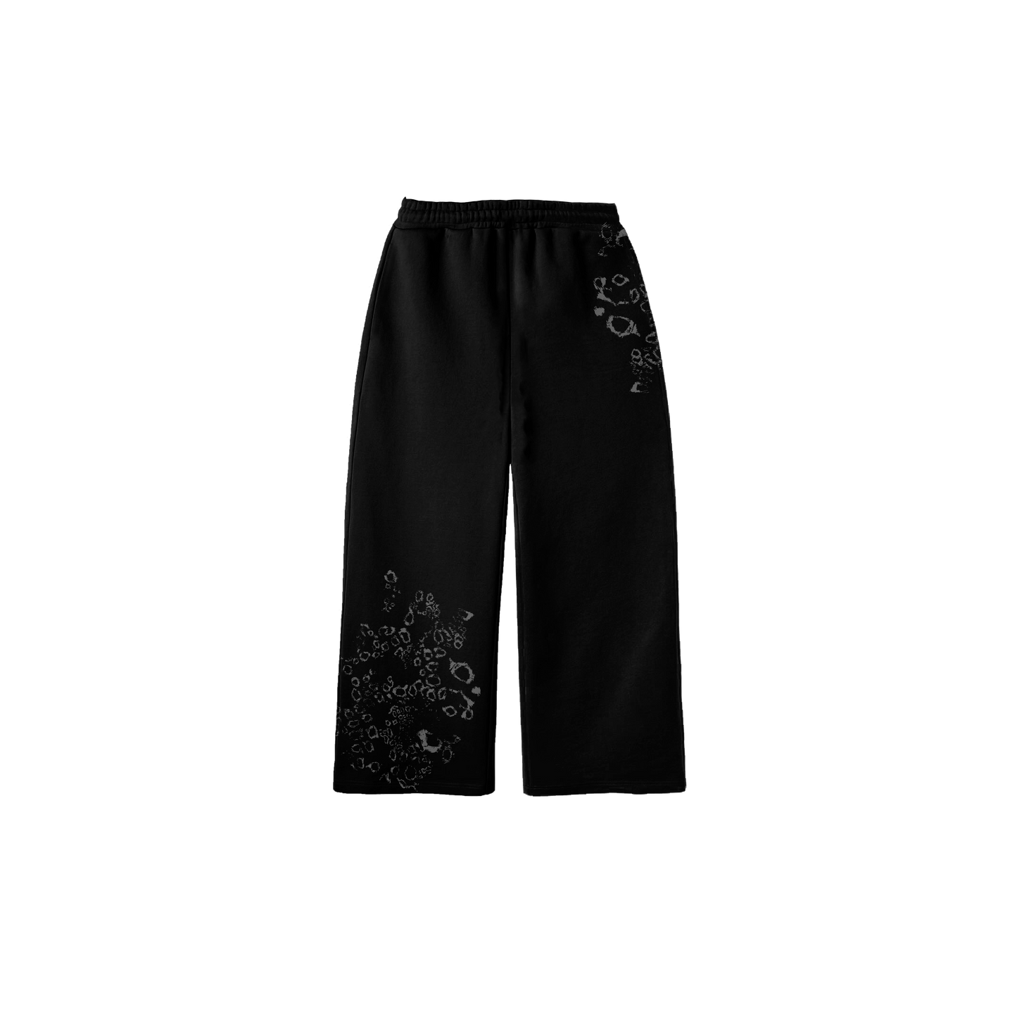 BLACK LEOPARD SWEATS