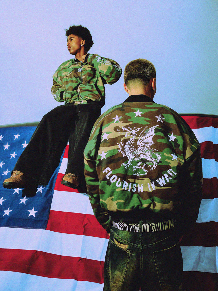 CAMO BOMBER