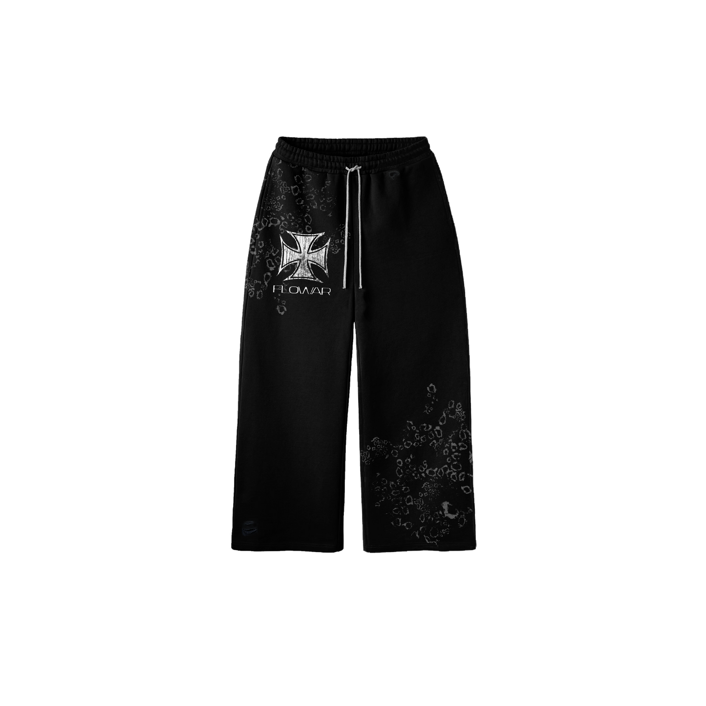BLACK LEOPARD SWEATS