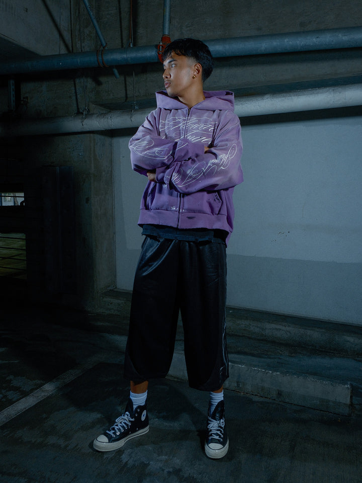 LAVENDER ZIP UP