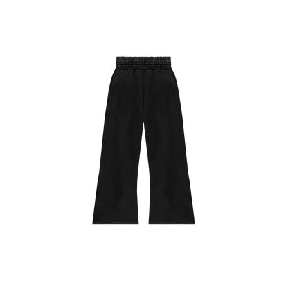 WHITE LILY FLARED SWEATS