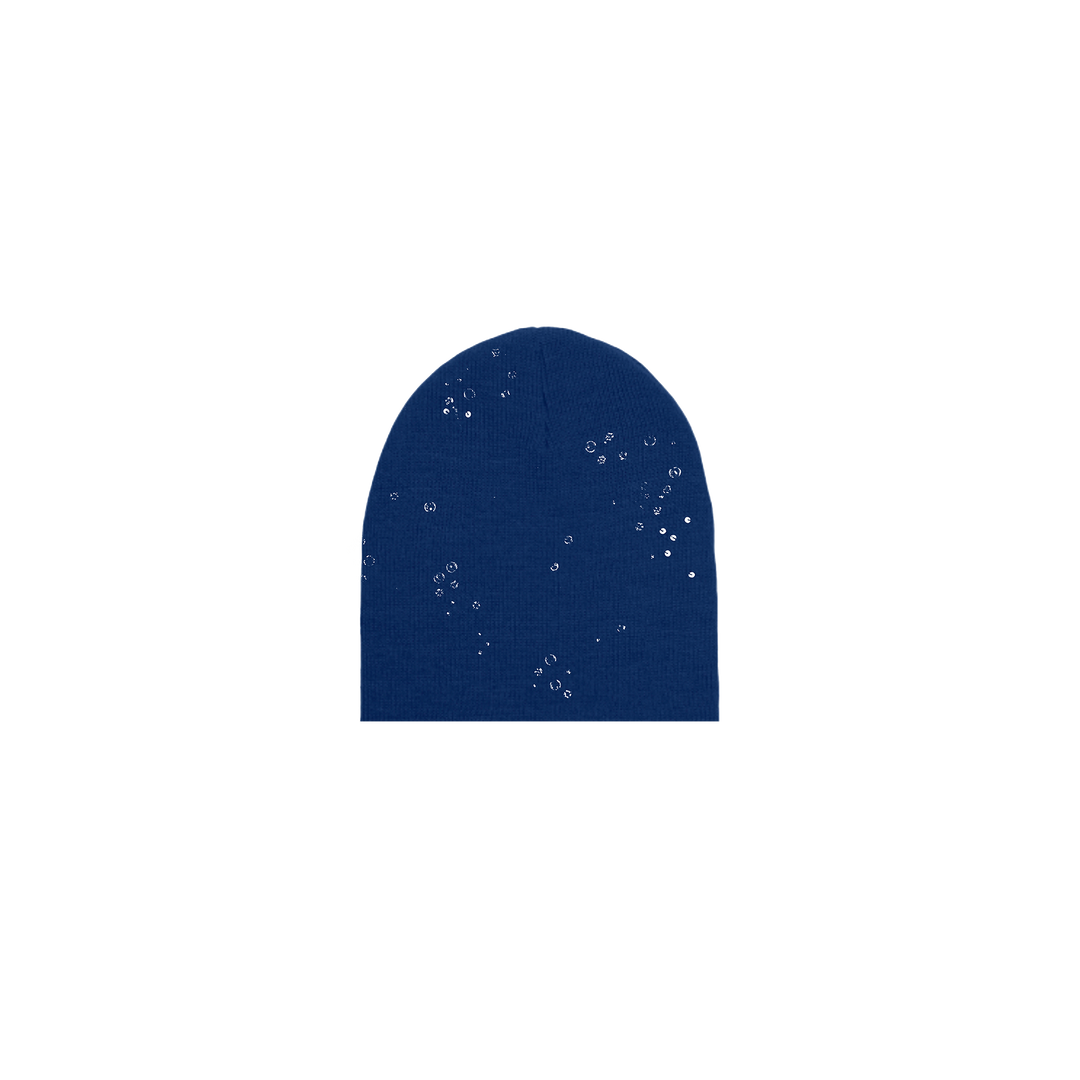 RAINDROP BEANIE (NAVY)
