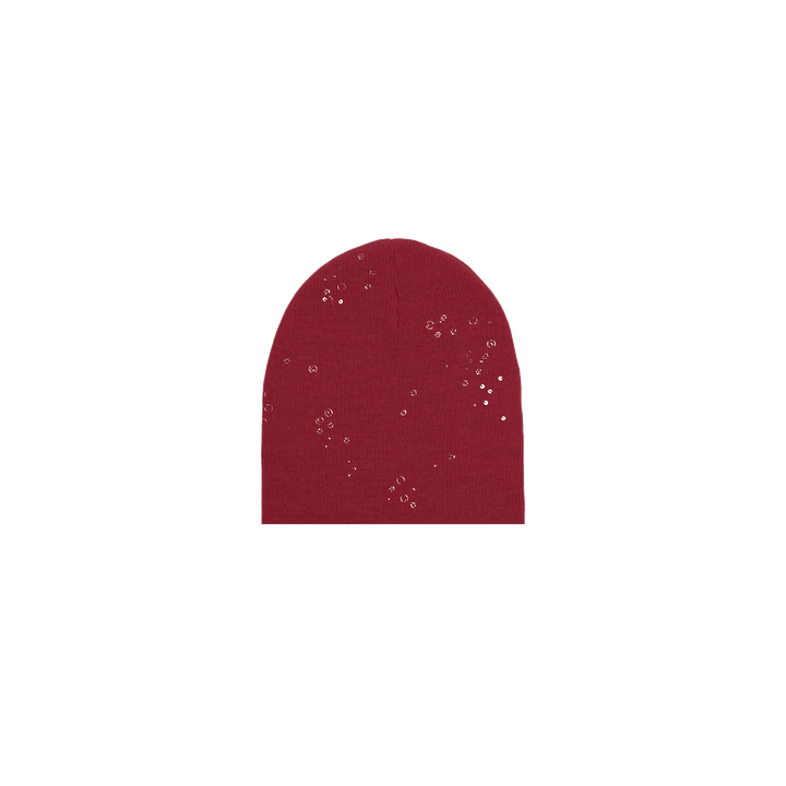 RAINDROP BEANIE (WINE)