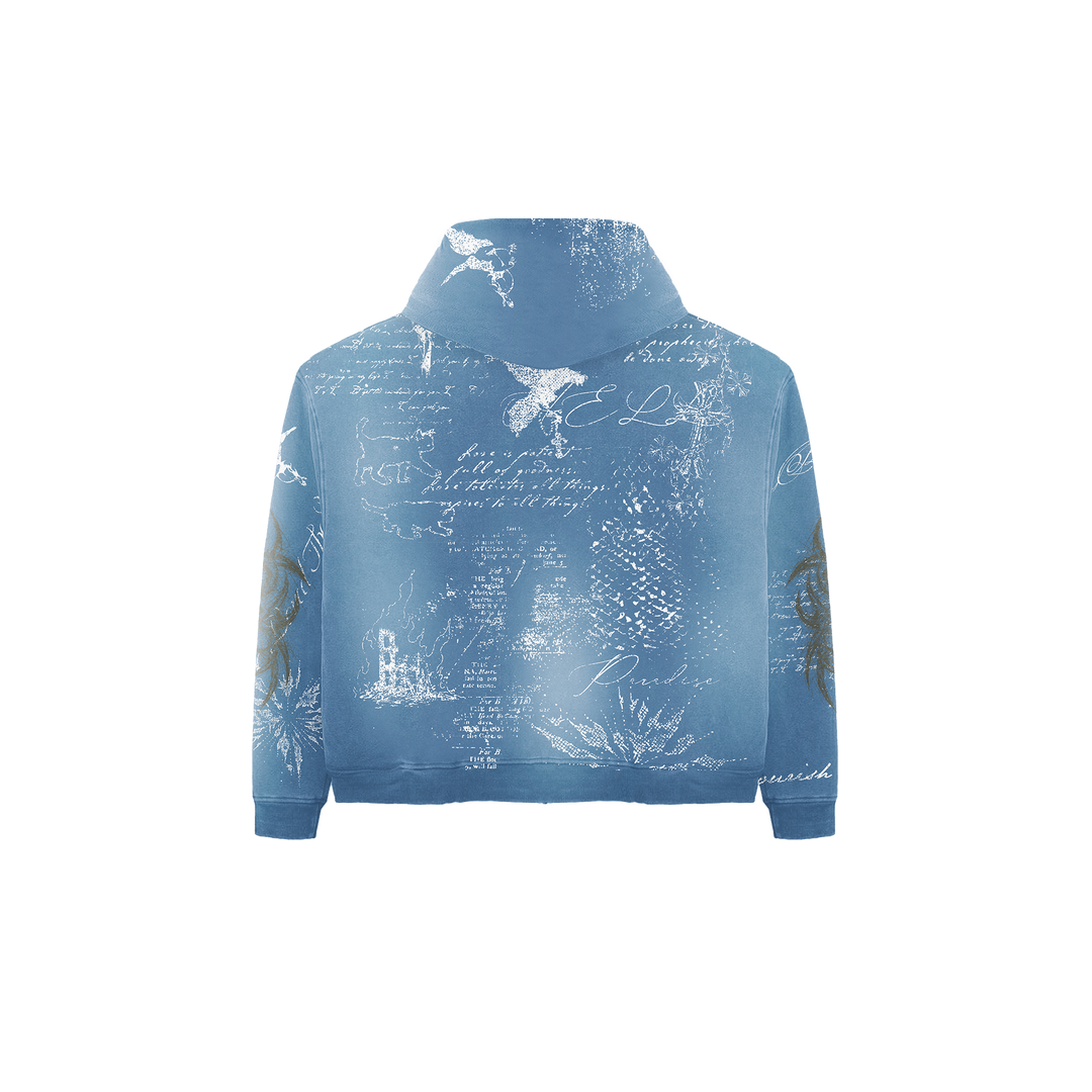 SCRIPTURE ZIP UP (GLACIAL BLUE)