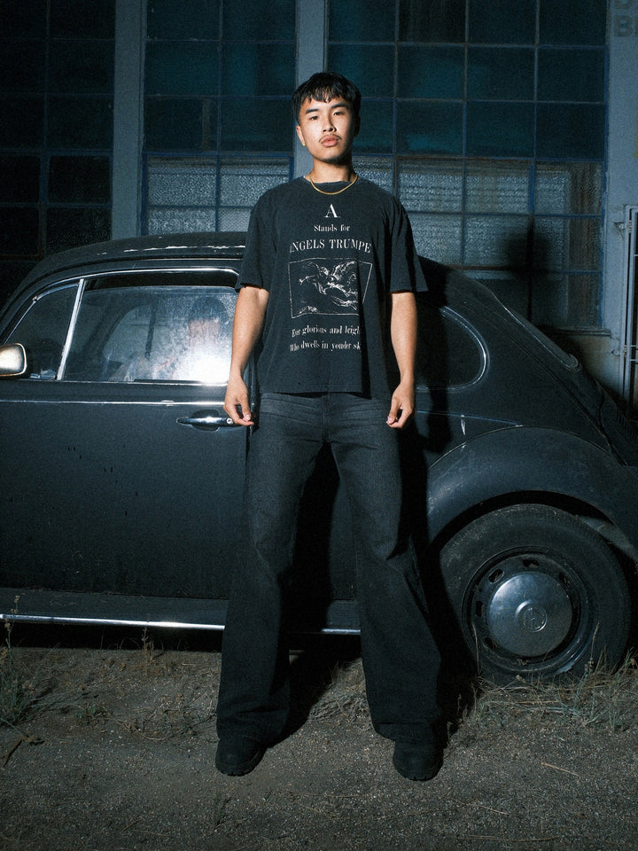 ANGELS TRUMPET TEE (BLACK)