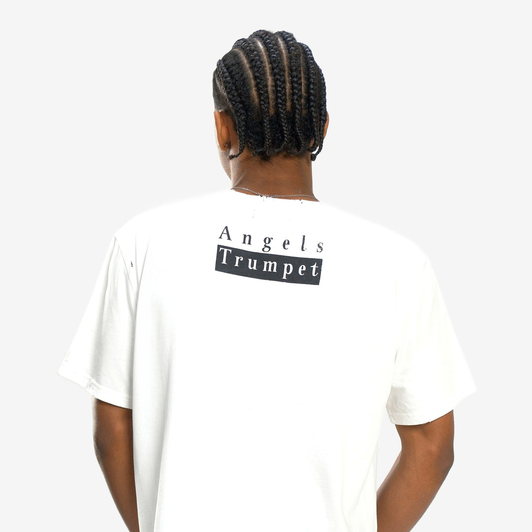 ANGELS TRUMPET TEE (WHITE)
