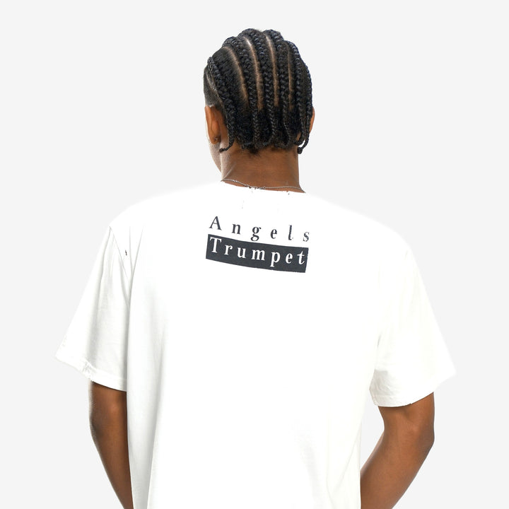 ANGELS TRUMPET TEE (WHITE)