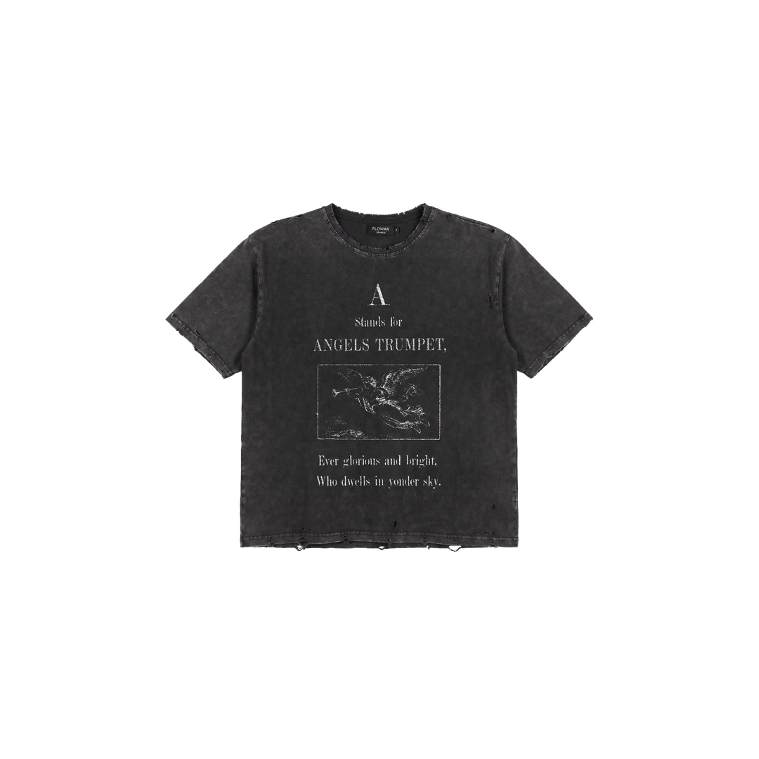ANGELS TRUMPET TEE (BLACK)