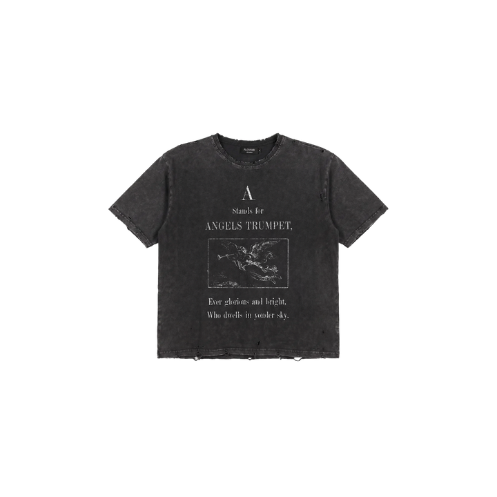 ANGELS TRUMPET TEE (BLACK)