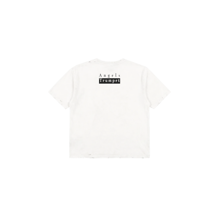ANGELS TRUMPET TEE (WHITE)
