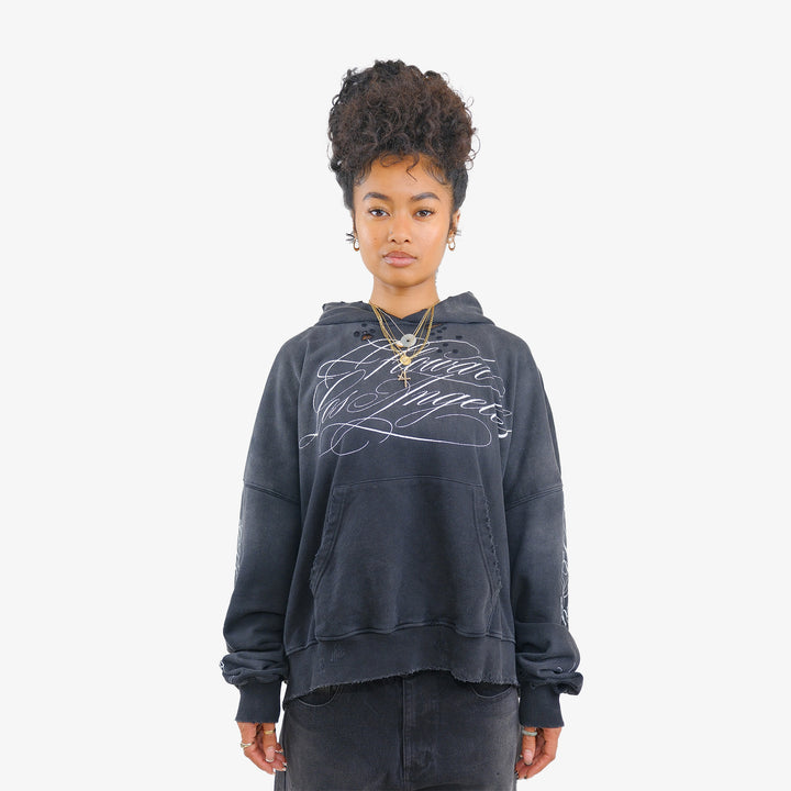 BLACKBERRY WASH HOODIE