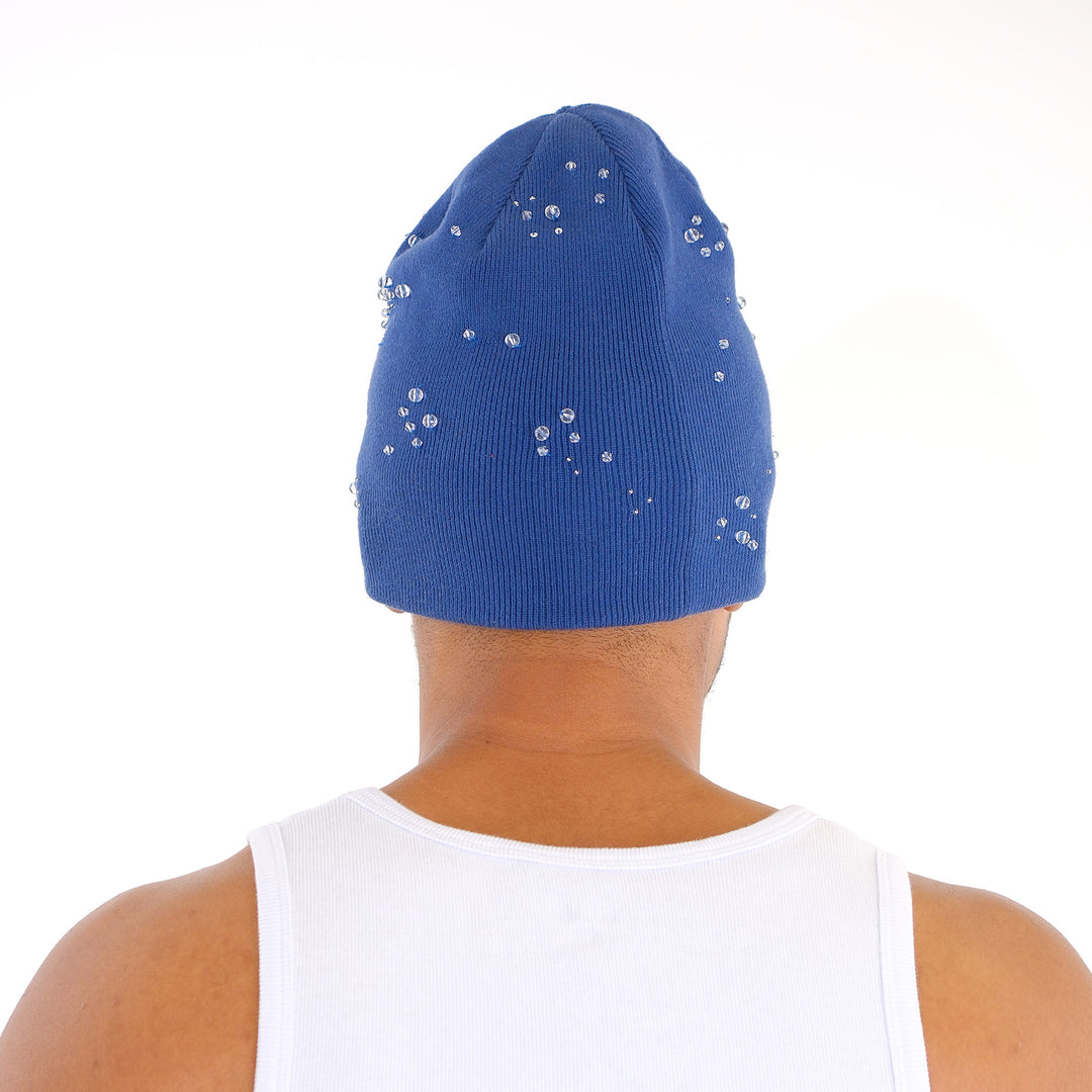 RAINDROP BEANIE (NAVY)