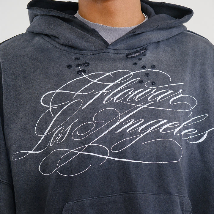 BLACKBERRY WASH HOODIE