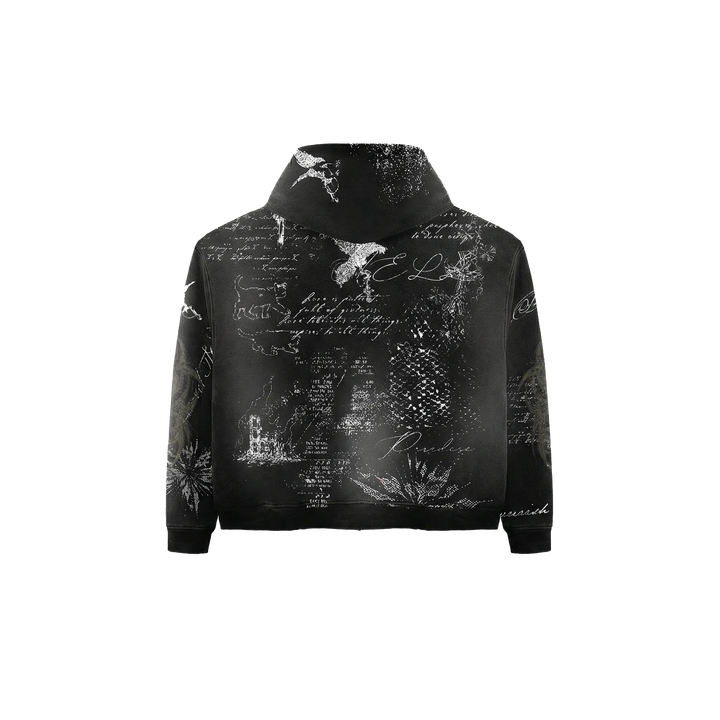 SCRIPTURE ZIP UP (BLACK)
