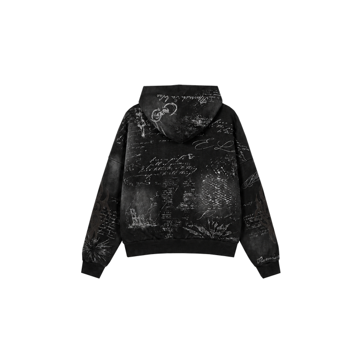 SCRIPTURE ZIP UP (BLACK)