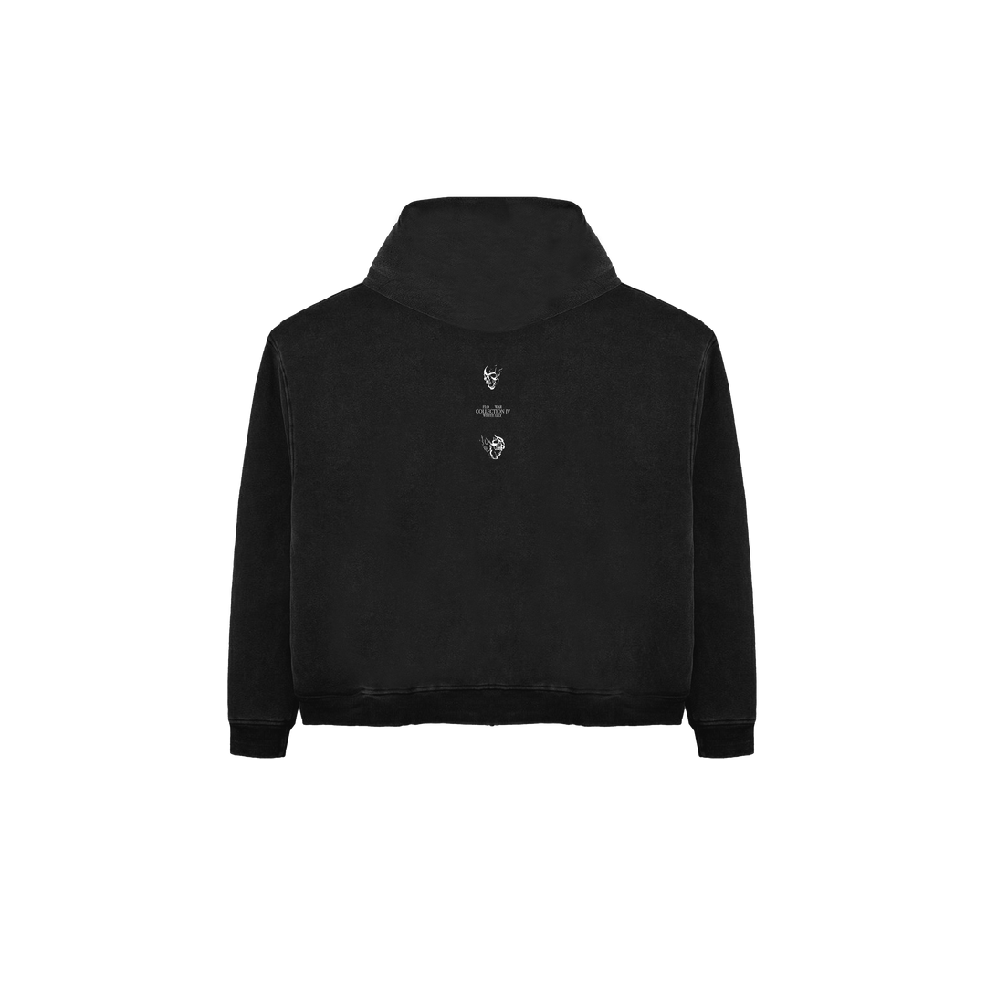 WHITE LILY ZIP-UP