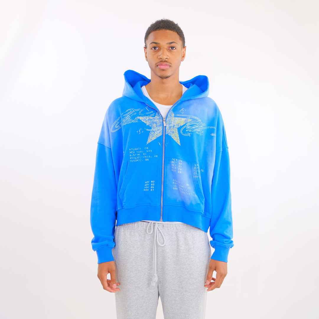 BLUE WORLD TOUR ZIP UP