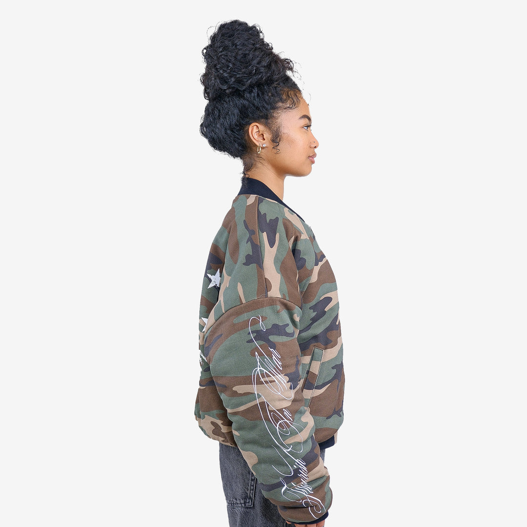 CAMO BOMBER