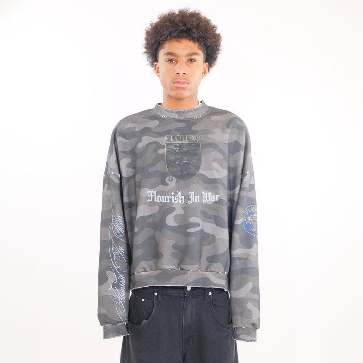 MIDNIGHT CAMO CREWNECK
