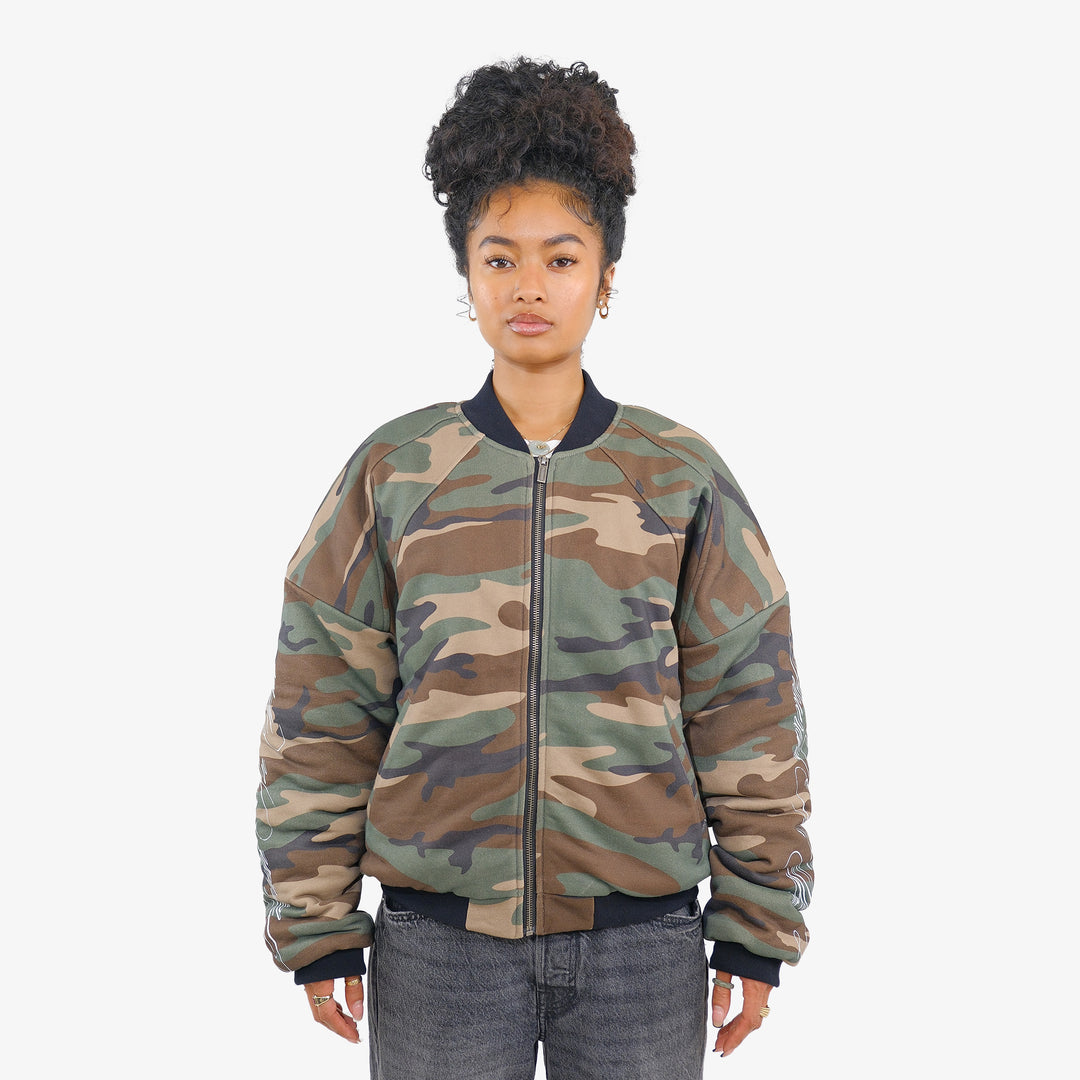CAMO BOMBER