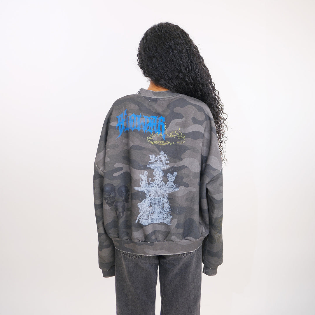 MIDNIGHT CAMO CREWNECK