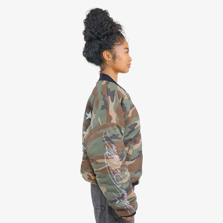 CAMO BOMBER