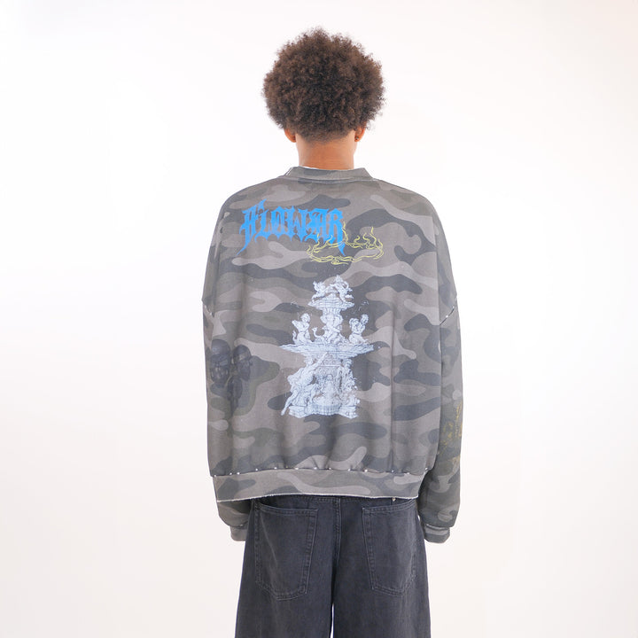 MIDNIGHT CAMO CREWNECK