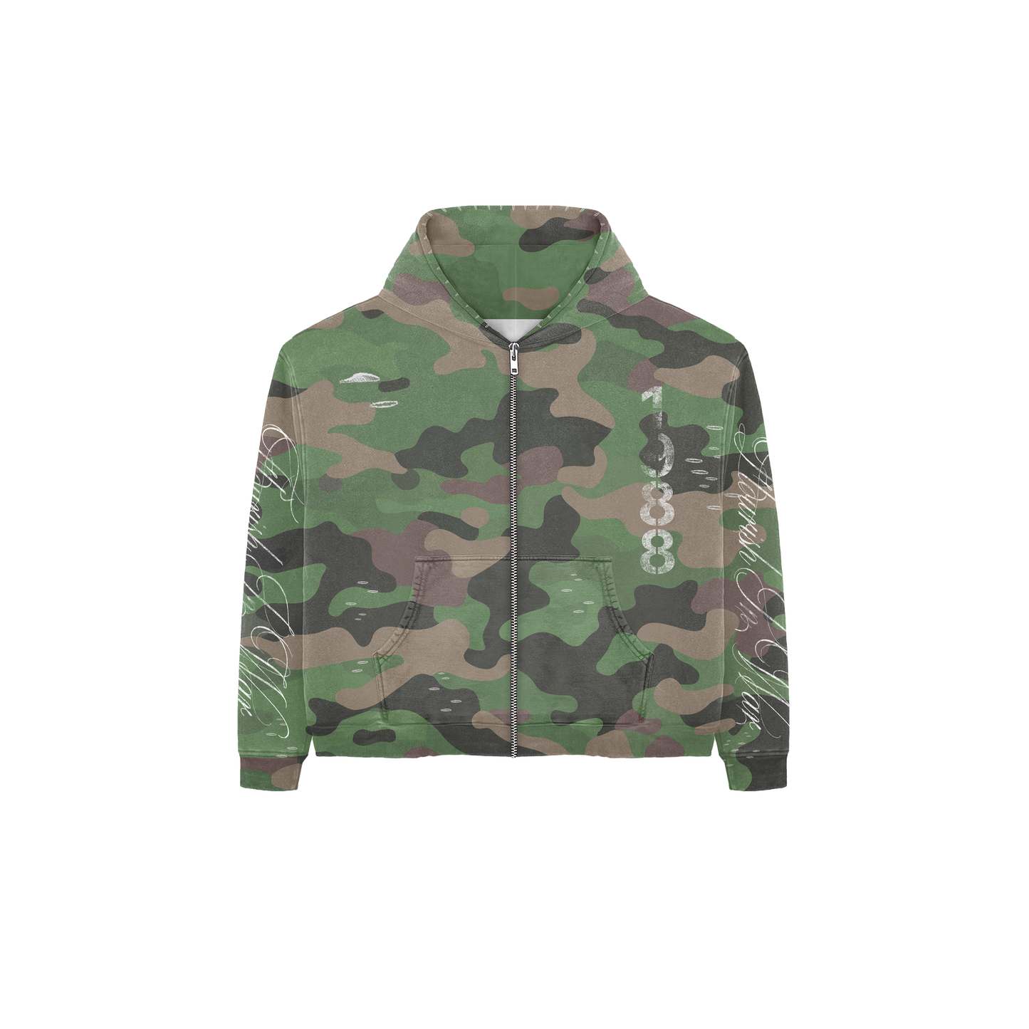 CAMO ZIP UP