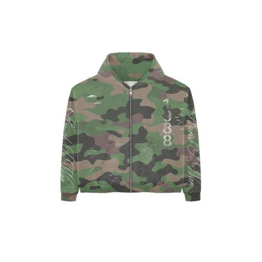 CAMO ZIP UP