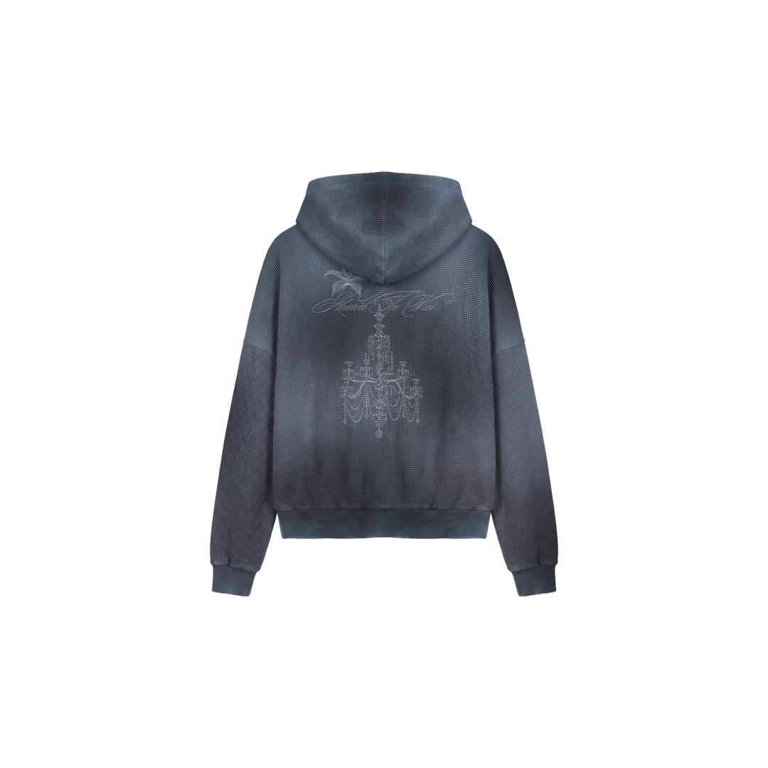 CHANDELIER ZIP UP (SMOKE BLUE)