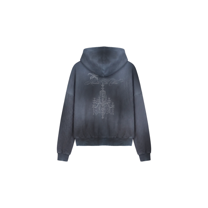 CHANDELIER ZIP UP (SMOKE BLUE)