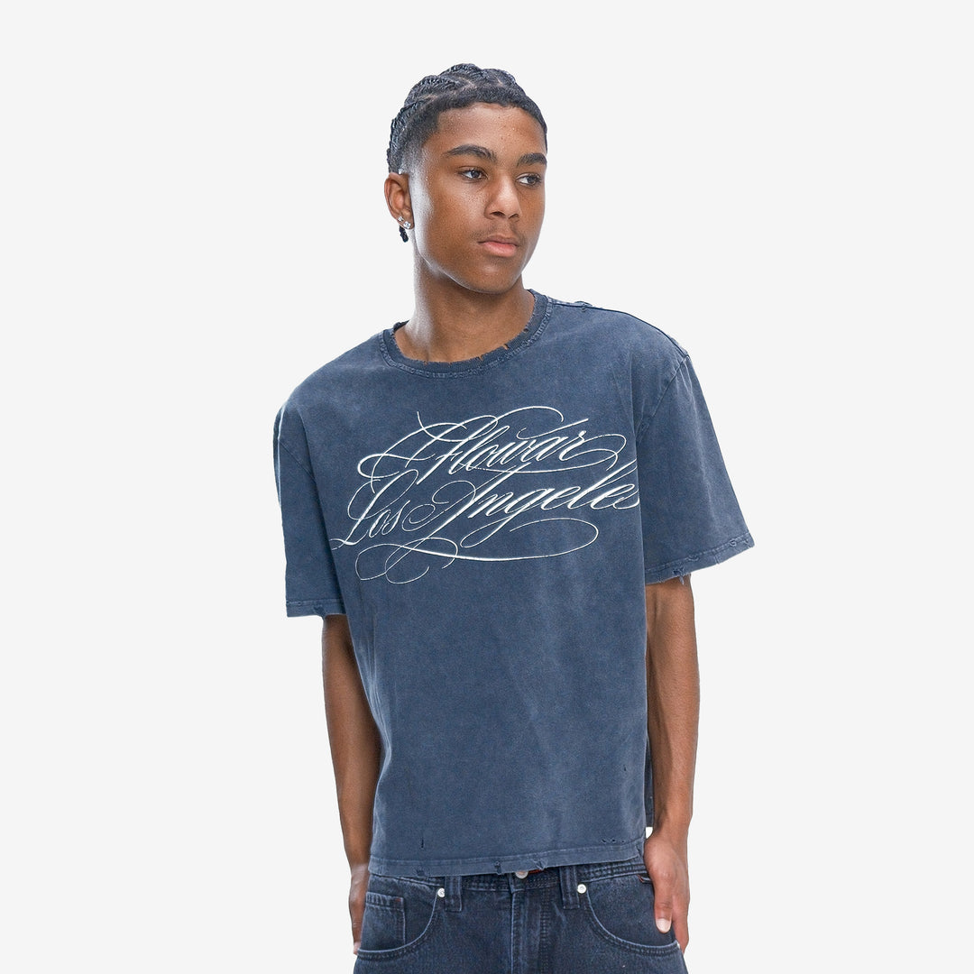 FLOWAR TEE (CHARCOAL)