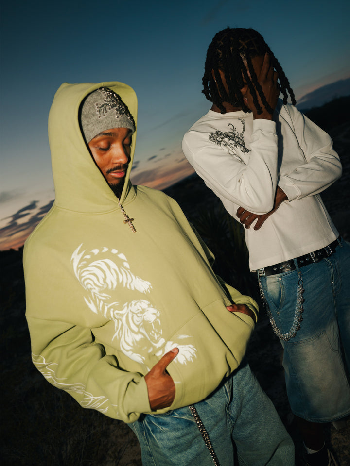 MATCHA TIGER HOODIE