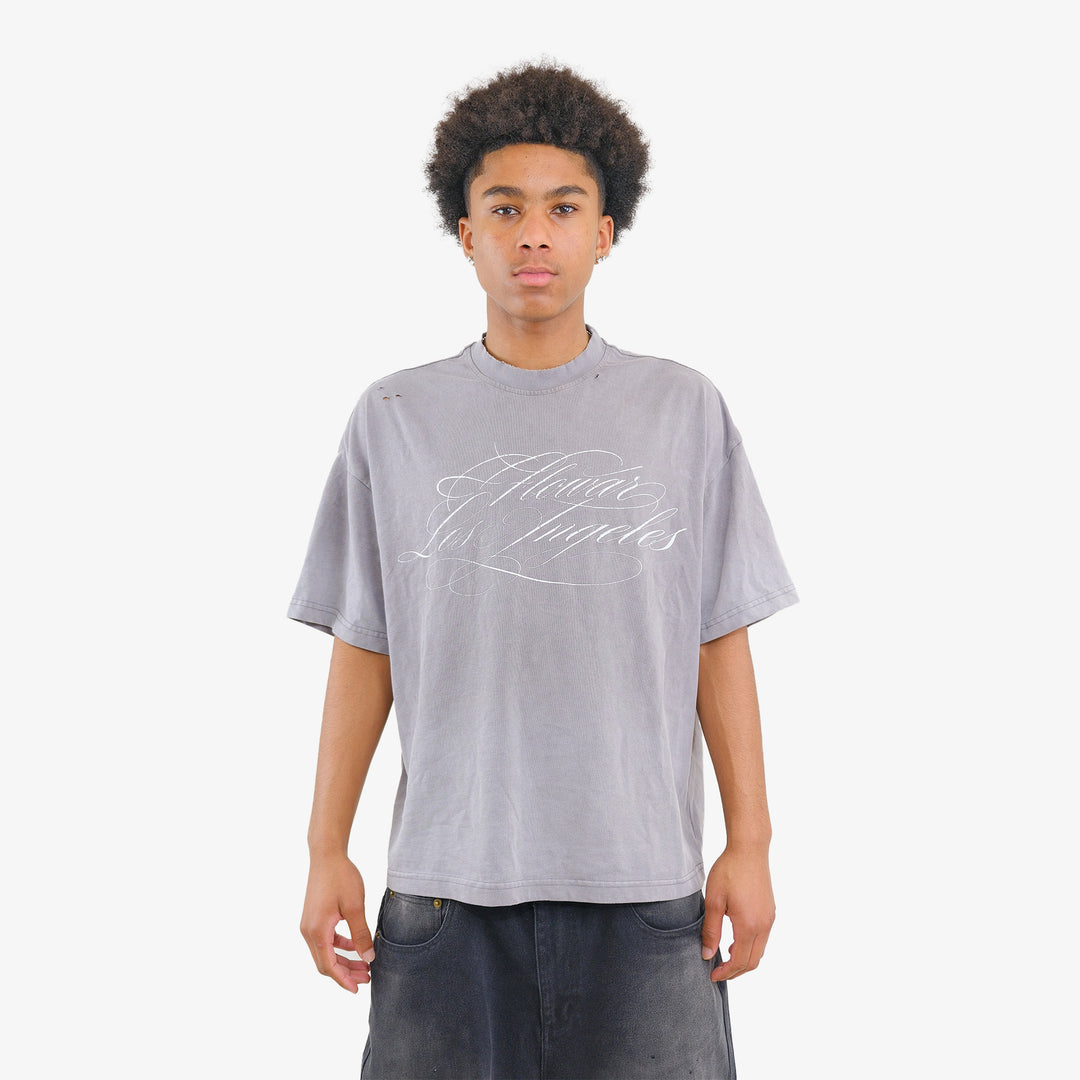 FLOWAR TEE (DARK CLAY)