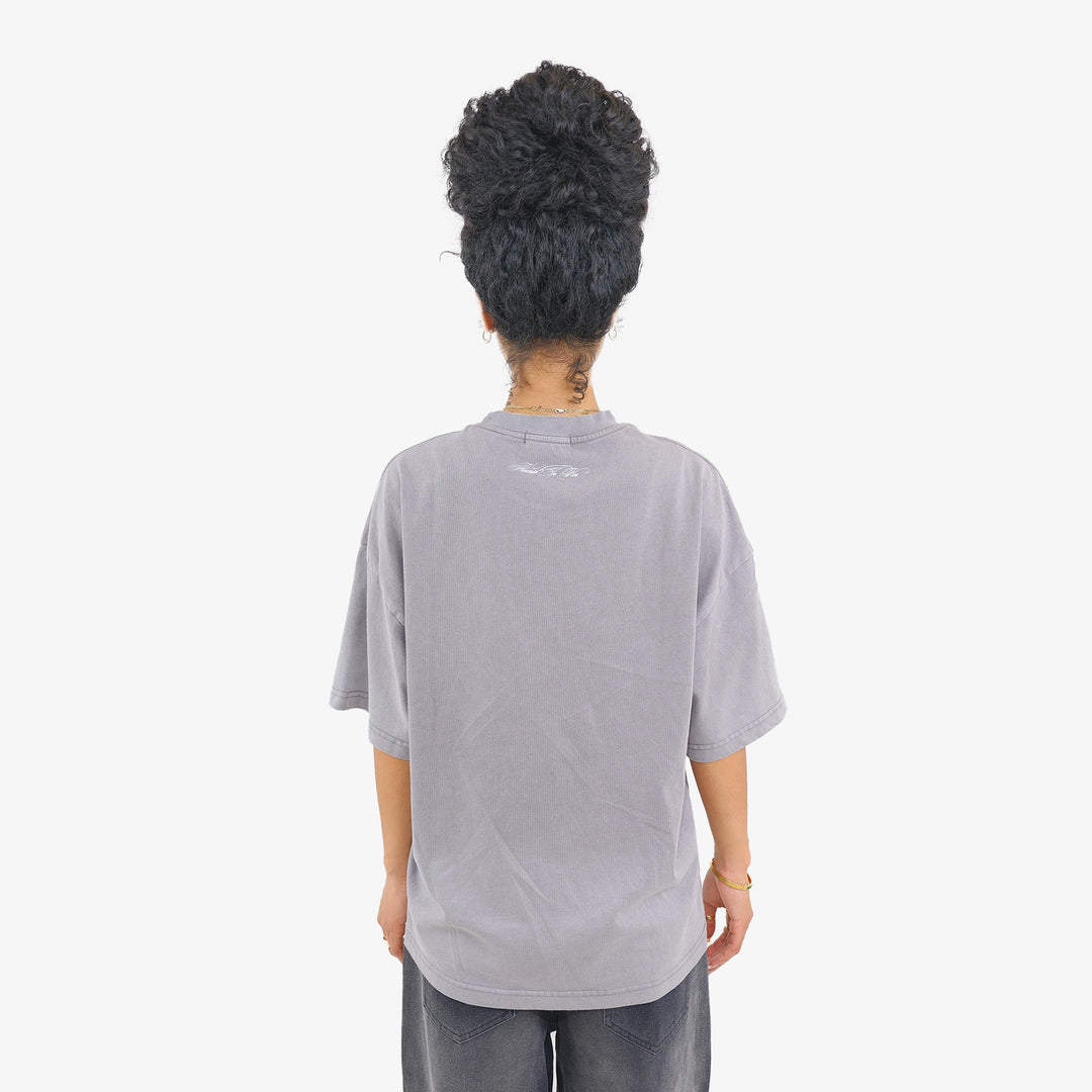 FLOWAR TEE (DARK CLAY)