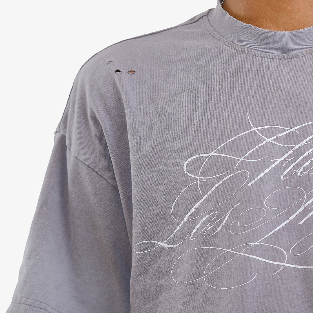 FLOWAR TEE (DARK CLAY)