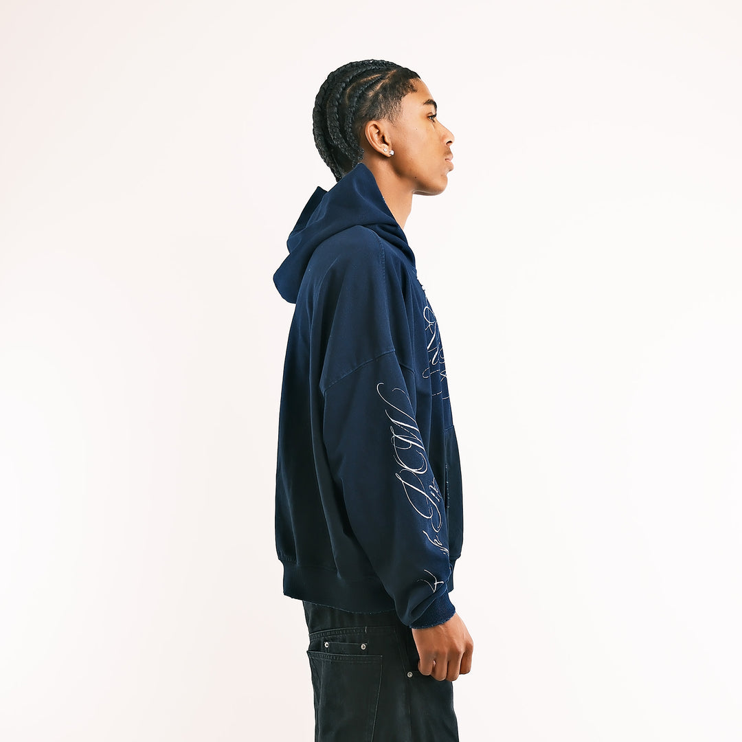 INK BLUE HOODIE