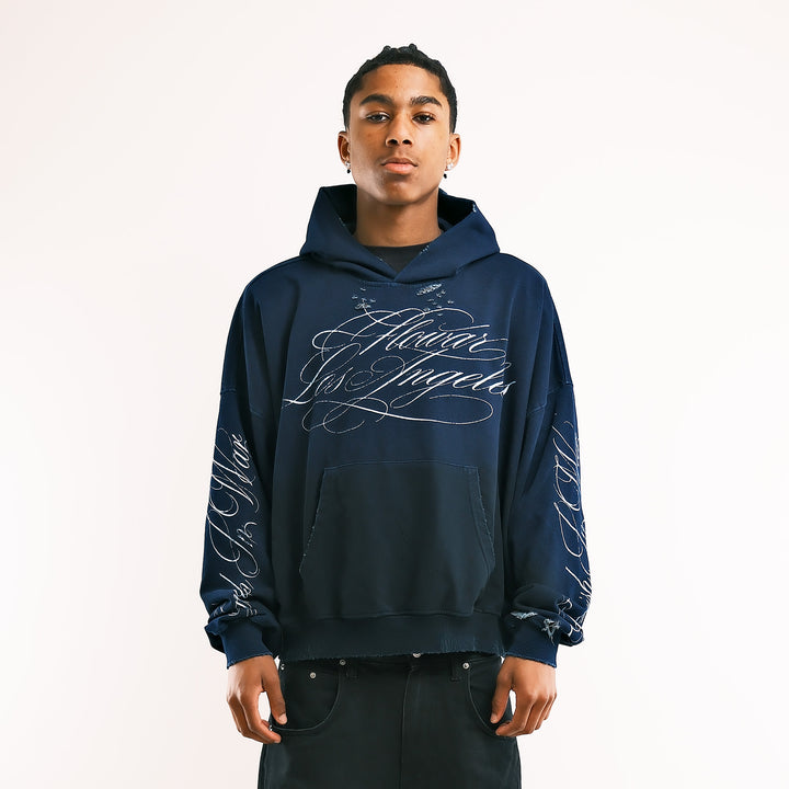 INK BLUE HOODIE