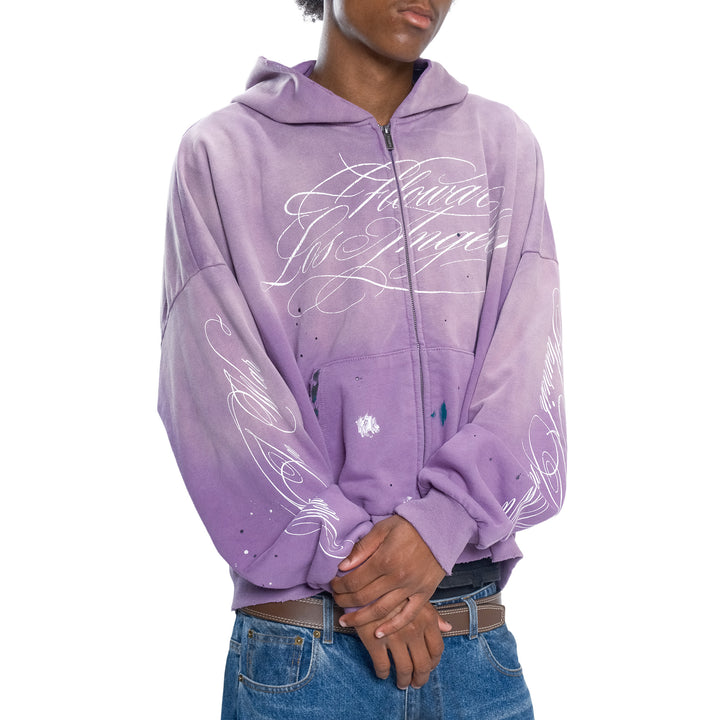 LAVENDER ZIP UP