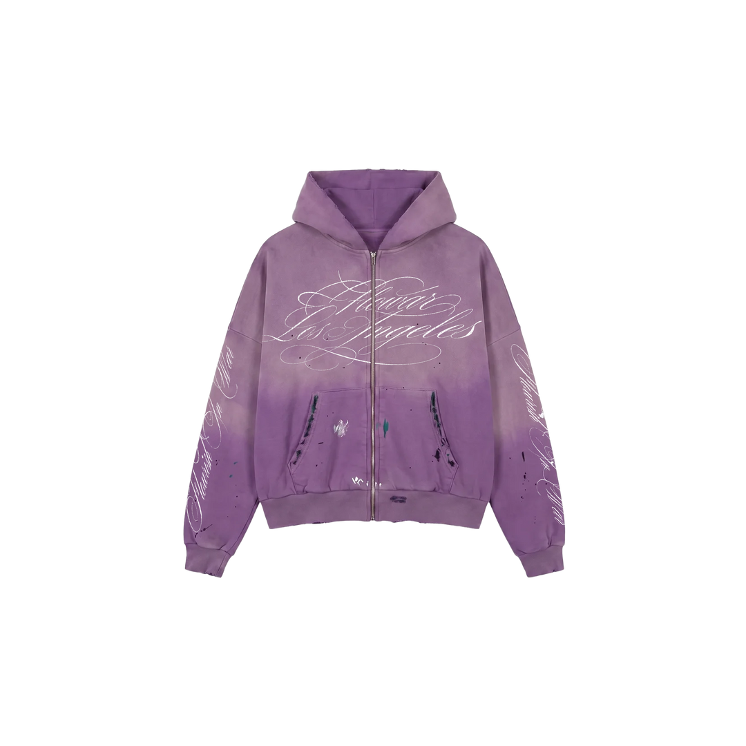 LAVENDER ZIP UP