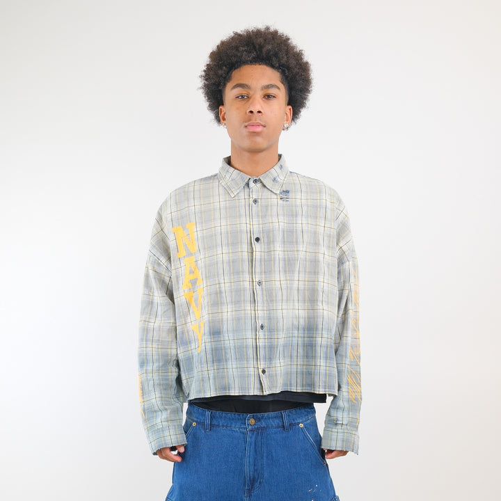 NAVY FLANNEL