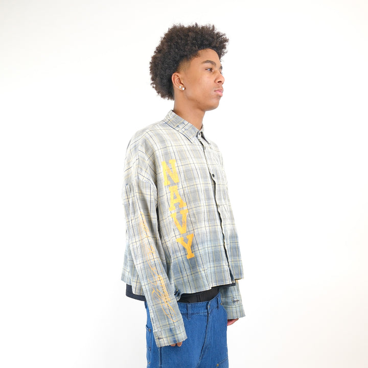NAVY FLANNEL