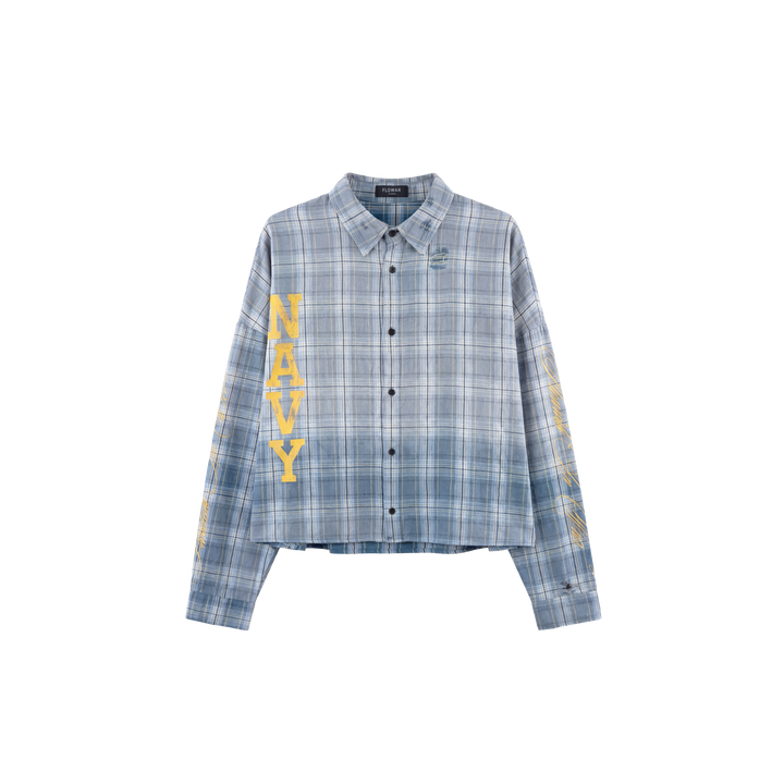 NAVY FLANNEL
