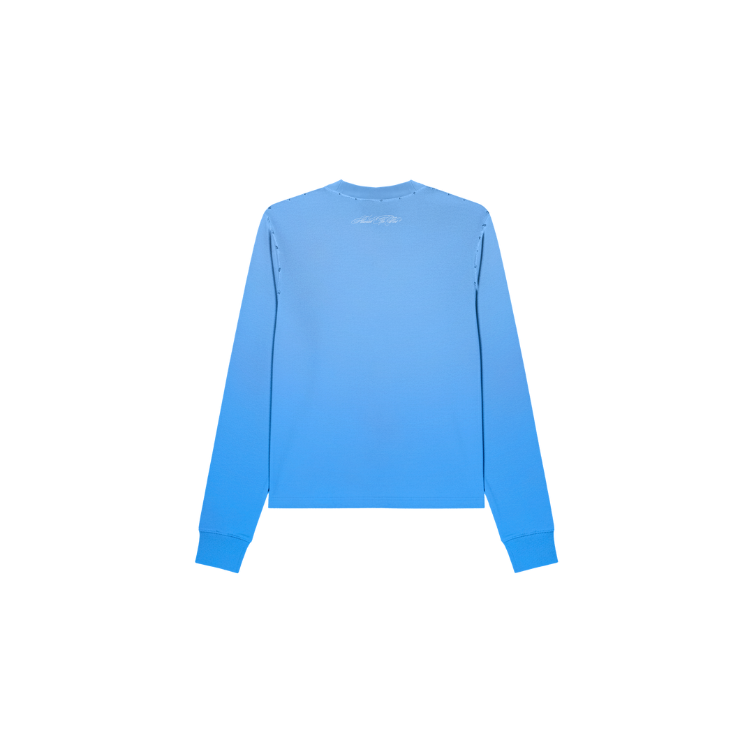 FLOWAR LONG SLEEVE (SKY BLUE)