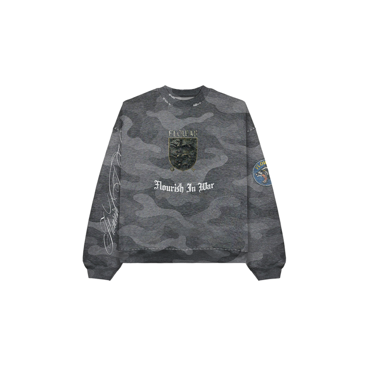MIDNIGHT CAMO CREWNECK