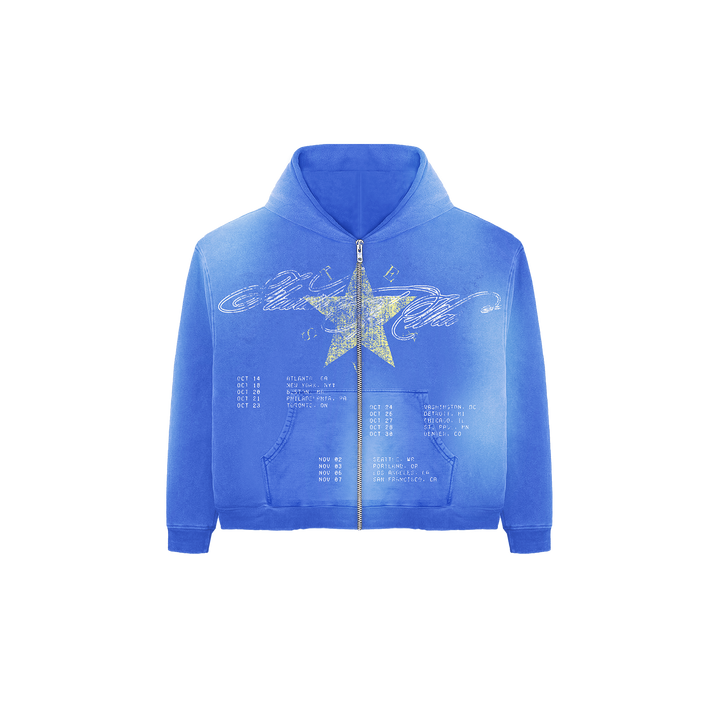 BLUE WORLD TOUR ZIP UP