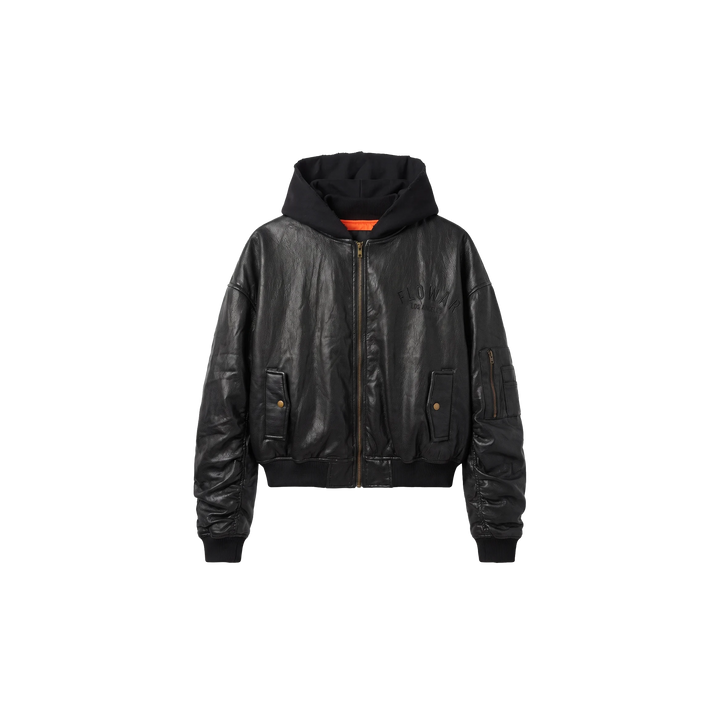 NOX LEATHER BOMBER