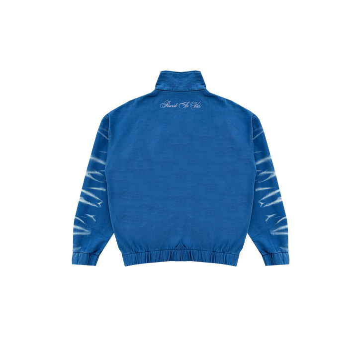 BLUESTAR HALF ZIP UP