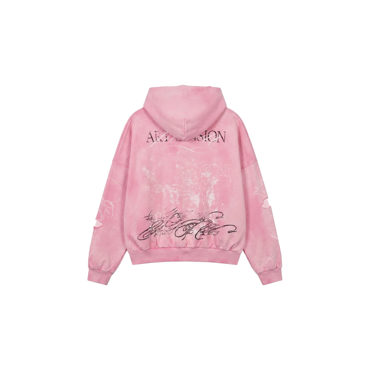 HYDRANGEA THERMAL ZIP UP (PINK)