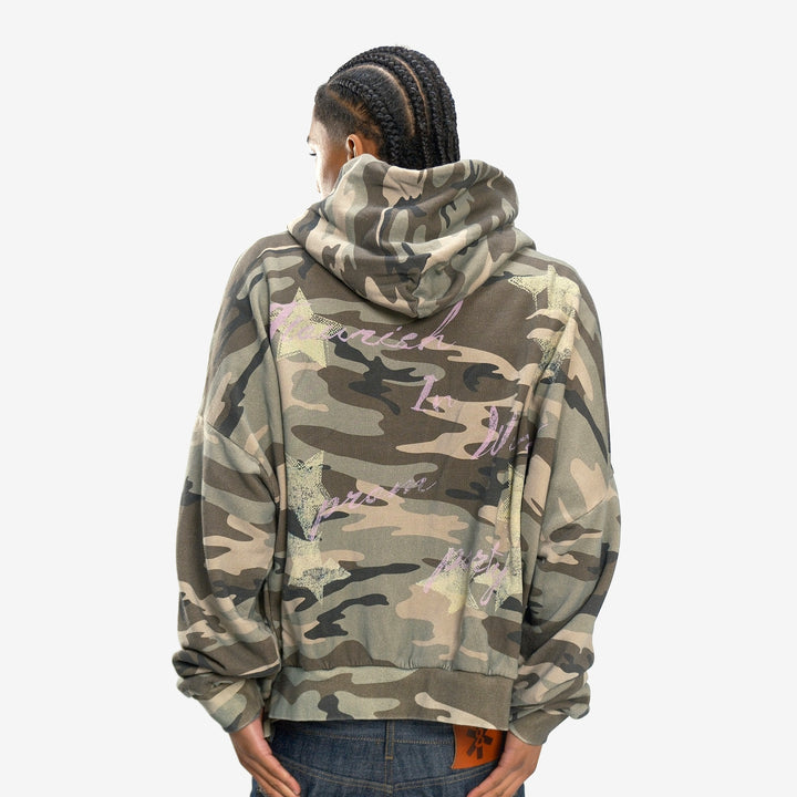 PROM CAMO ZIP UP